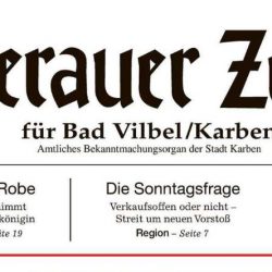 Wetterauer Zeitung 7.6.2017